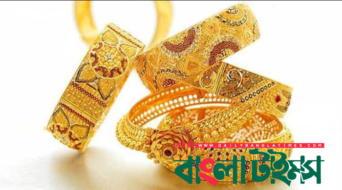 Gold price raised by Tk 7698 per bhori